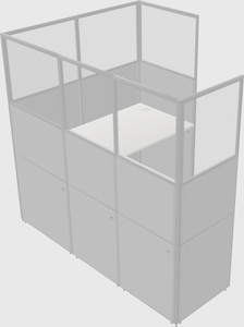 L-shaped panel system