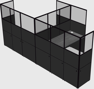 L-shaped panel system