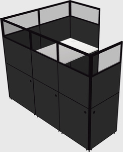 L-shaped panel system