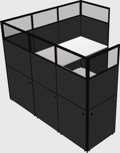L-shaped panel system