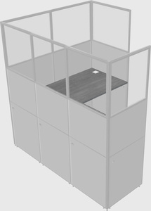 L-shaped panel system