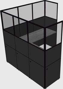 L-shaped panel system