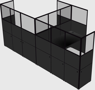 L-shaped panel system