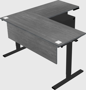 Sit-to-stand na l-shaped na mesa