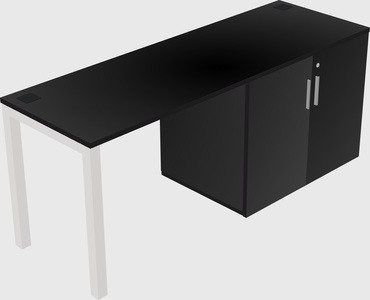 Credenza desk