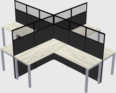 L-shaped panel system