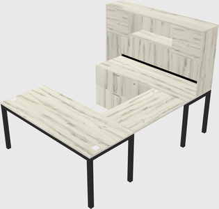 Mesa em forma de u + arquivo