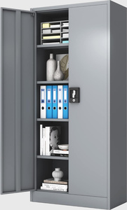 Metal storage cabinet