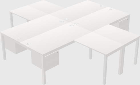 Quad desk