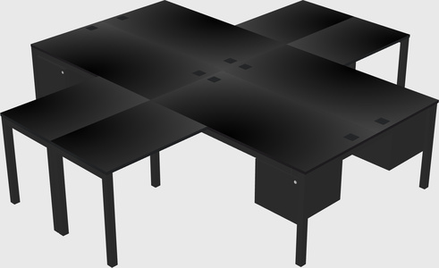 Quad desk