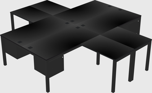 Quad desk