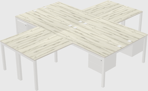 Quad desk
