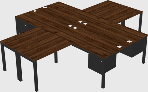 Quad desk