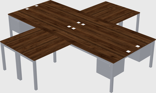 Quad desk
