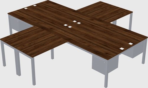 Quad desk