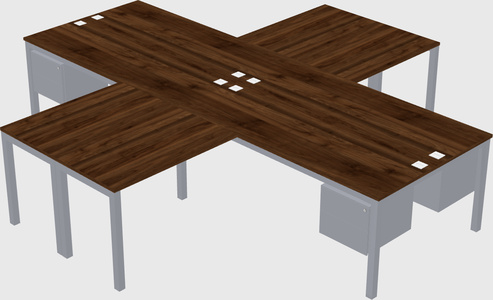 Quad desk