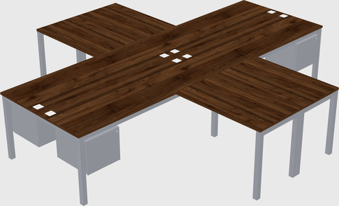 Quad desk