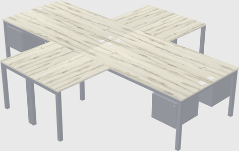 Quad desk