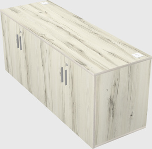 Storage cabinet credenza