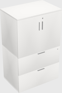 Lateral File + Storage Cabinet