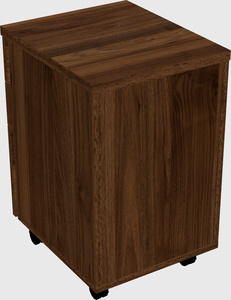 Mobile pedestal file cabinet