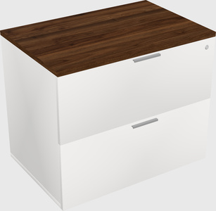 Lateral file cabinet