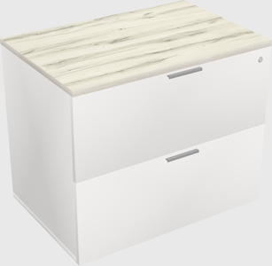 Lateral file cabinet