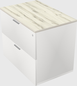 Lateral file cabinet