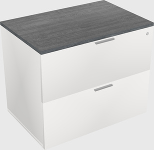 Lateral file cabinet