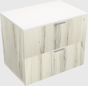 Lateral file cabinet