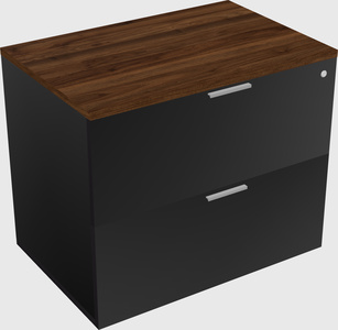 Lateral file cabinet