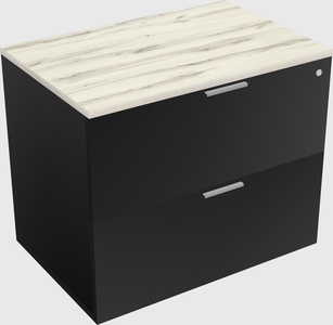 Lateral file cabinet