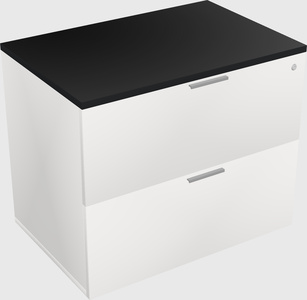 Lateral file cabinet