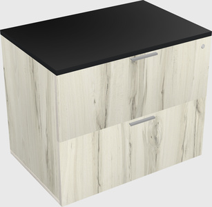 Lateral file cabinet