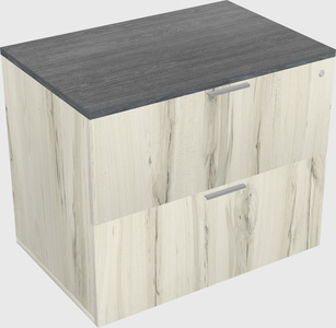 Lateral file cabinet