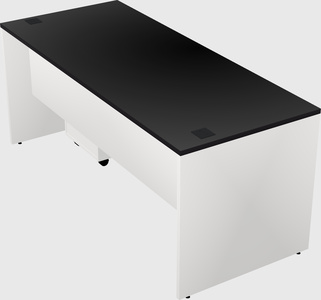 Rectangular desk