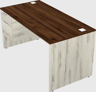 Rectangular desk