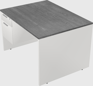 Rectangular desk