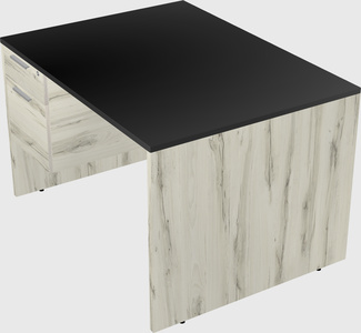 Rectangular desk