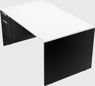 Rectangular desk