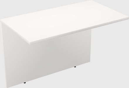 Wooden desk bridge