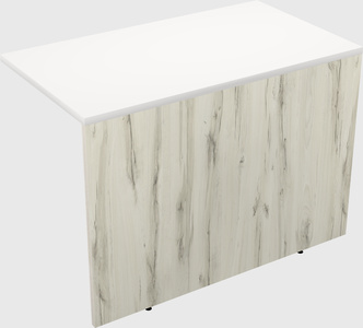 Wooden desk bridge