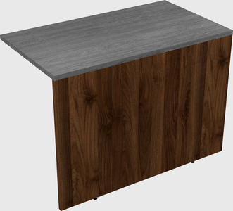 Wooden desk bridge