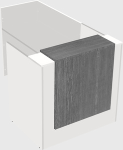 L-shaped modular reception