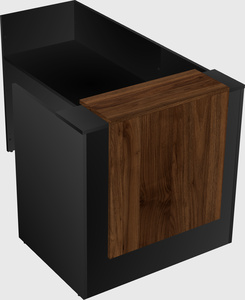 L-shaped modular reception
