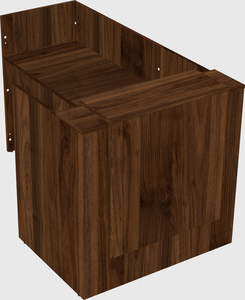 L-shaped modular reception