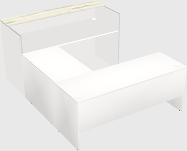 Modular reception desk