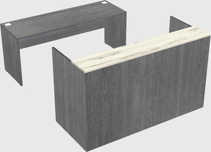Modular reception desk