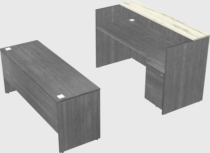 Modular reception desk