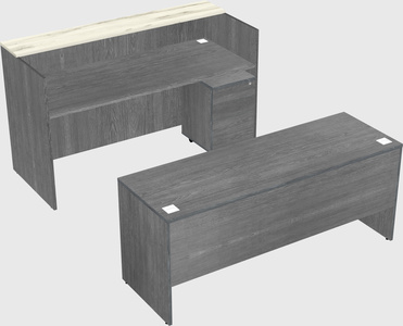 Modular reception desk